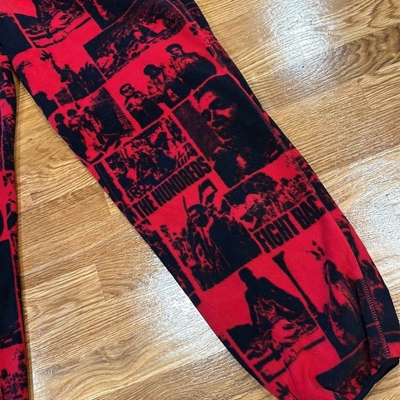 Rare The Hundreds freedom fighters Resist Sweatpants Red/black men’s size xl new - Picture 10 of 10